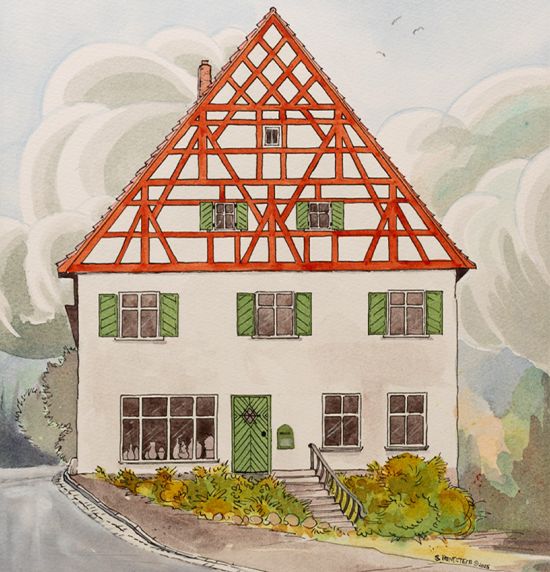 Mein lieber Schwan Thurnau - so könnte er aussehen - Illustration: S. Buntstein